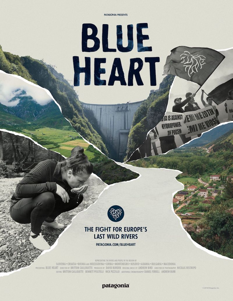 News - Patagonia: Blue Heart Kampagne zum Schutz der letzten natürlichen Flussläufe in Europa