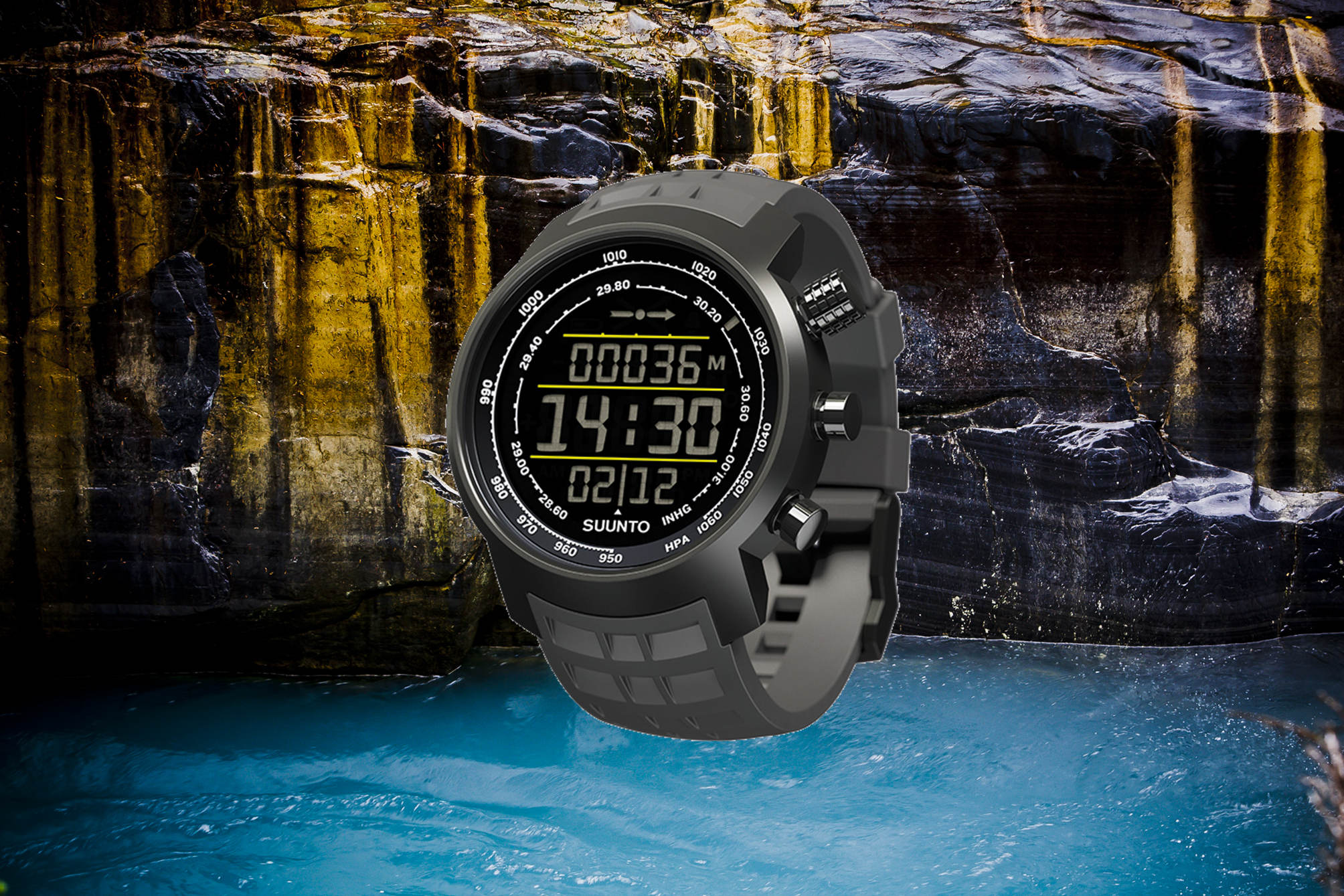 News – SUUNTO: Schlichte Eleganz, volle Funktion – die neue Outdoor-Uhr Elementum Terra Stealth (© SUUNTO)