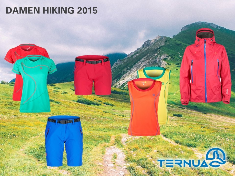 News – Ternua Sommerkollektion 2015: Erfrischend farbenfrohe Outdoorbekleidung für Bergsportladies
