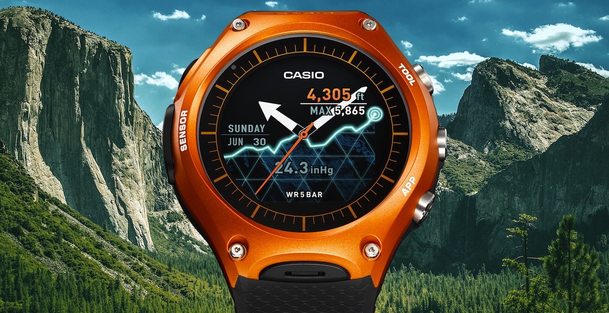 News – Casio WSD-F10 Smart Outdoor Watch: Japanischer Uhrenspezialist präsentiert smarte Sportuhr mit Android Wear