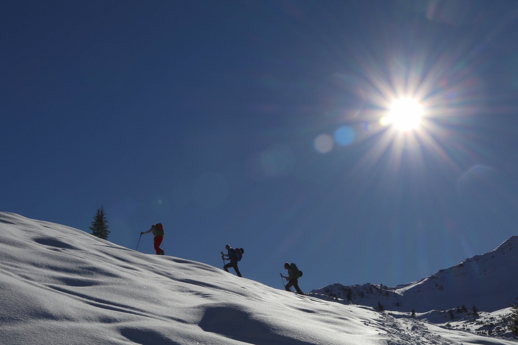 Ziele - Steinbergstein (2.215m): Mittelschwere Skitour und/oder Schneeschuhtour in den Kitzbüheler Alpen