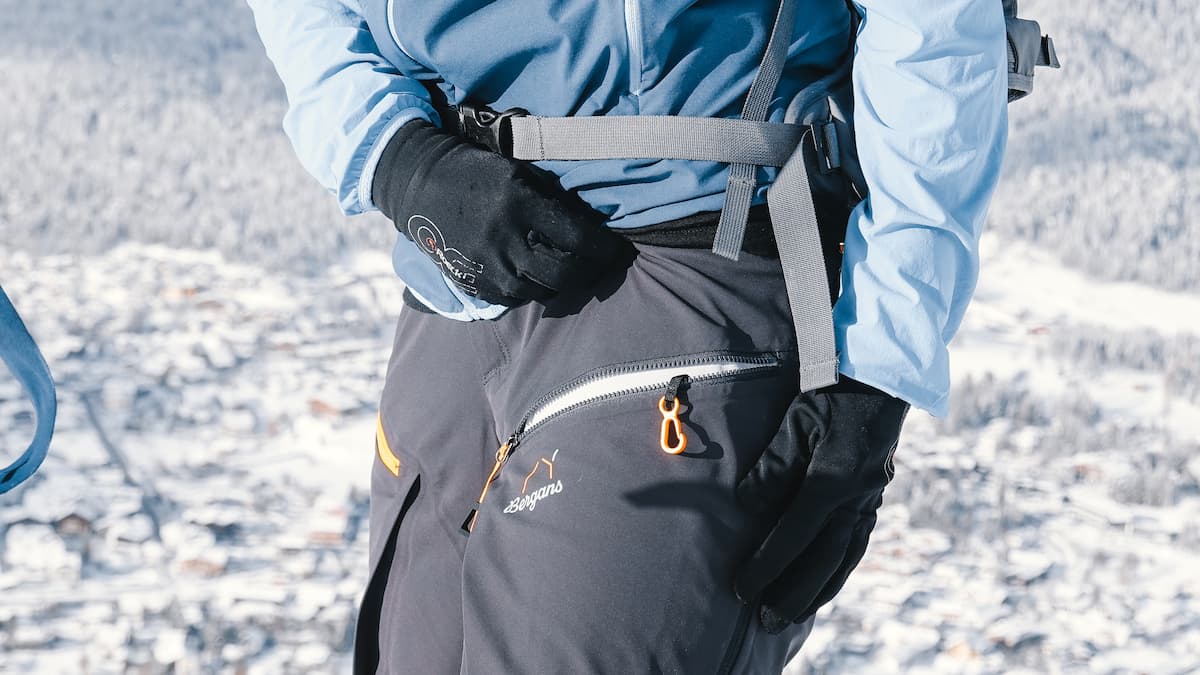 Bergans Y MountainLine Hybrid Pant mit aufgesetzten Taschen