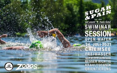 Event – Sugar & Pain Coaching: SWIMINAR #SESSION open water Chiemsee – Kraultechnik und Orientierung verbessern