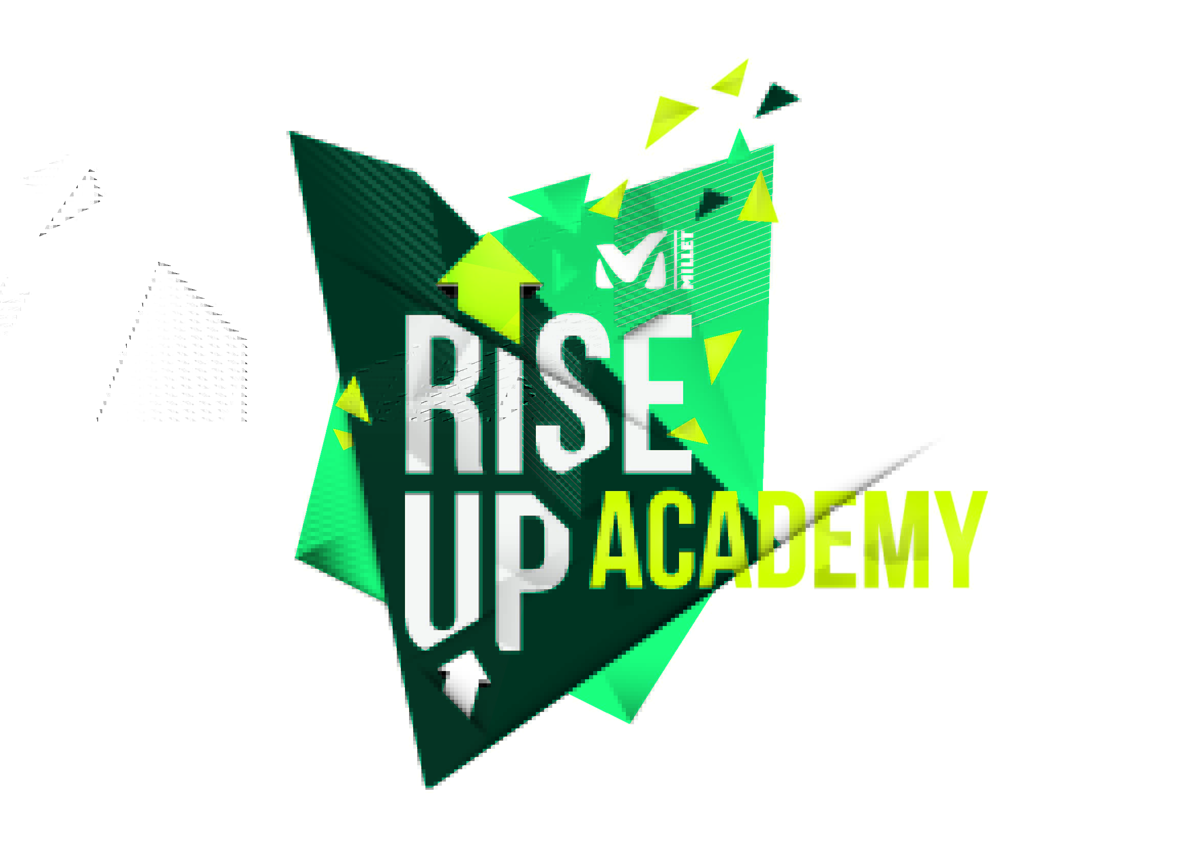 Event - Millet Rise Up Academy 2016: Outdoorspezialist lädt Endverbraucher zum exklusiven Gipfeltreffen nach Grindelwald - offizielles Logo (© Millet)