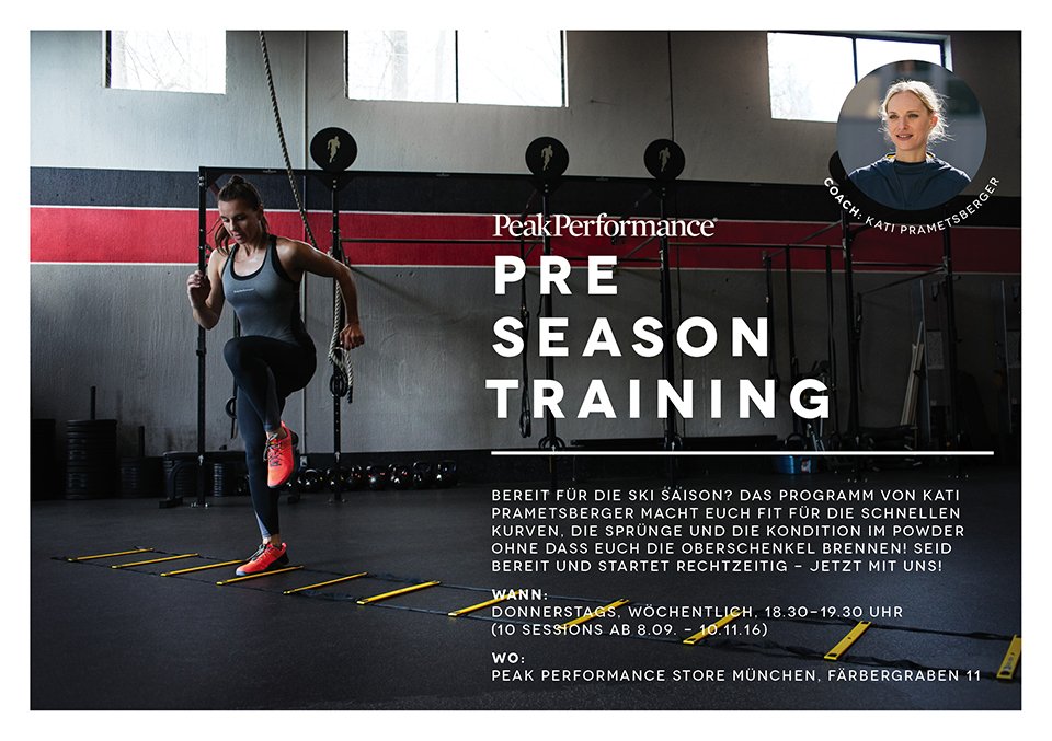 Event – Peak Performance: 10 SESSIONS – in zehn kostenlosen Trainingseinheiten fit für den Winter (© Peak Performance)