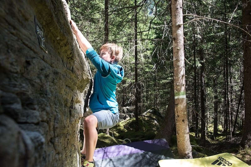 Ziele – Pitztal: Mandlers Boden – neues Bouldergebiet für Outdoor-Klettersportler eröffnet