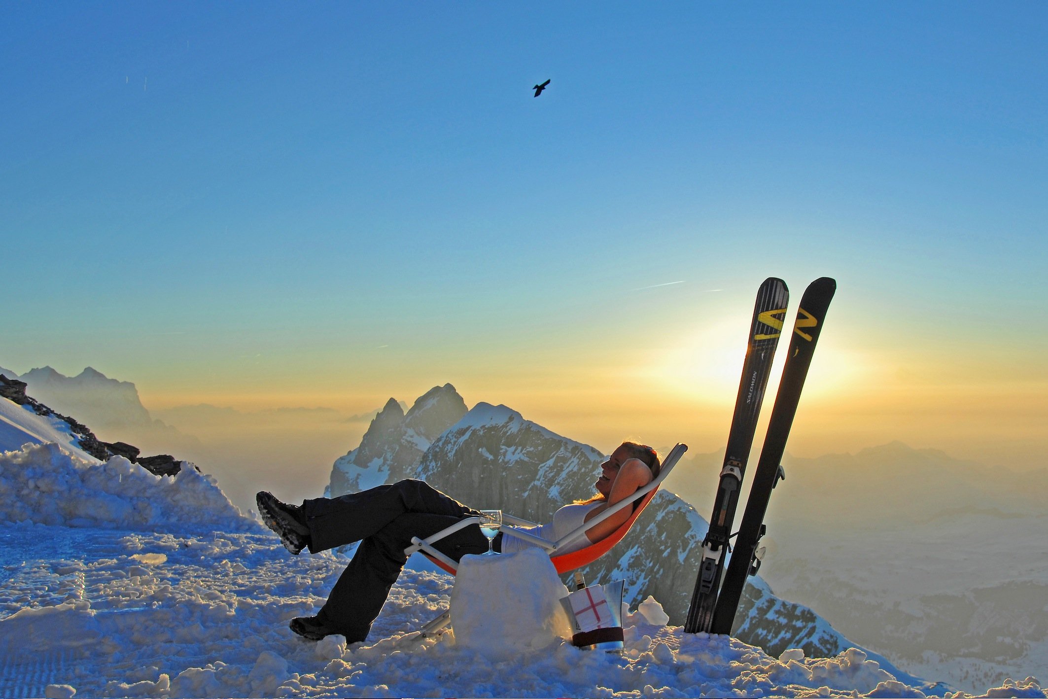 Ziele – Engelberg / Zentralschweiz: Ladies week – im Januar gehen Schweizer Skihasen gratis auf die Piste
