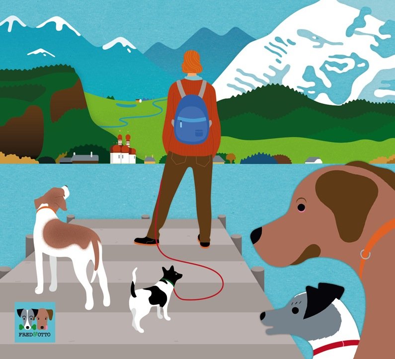 News – FRED & OTTO Hundeverlag: Wandern mit Hund – 30 Touren im Chiemgau und im Berchtesgadener Land