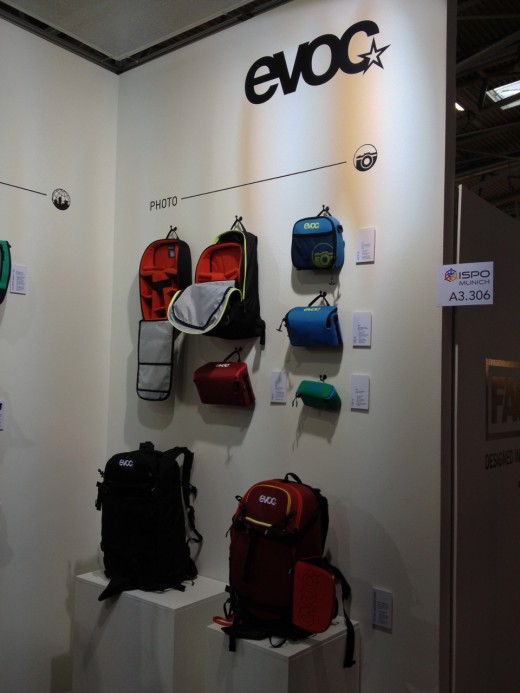 ISPO 2013: EVOC - Neue Backpacks für Frischluft Fotografen