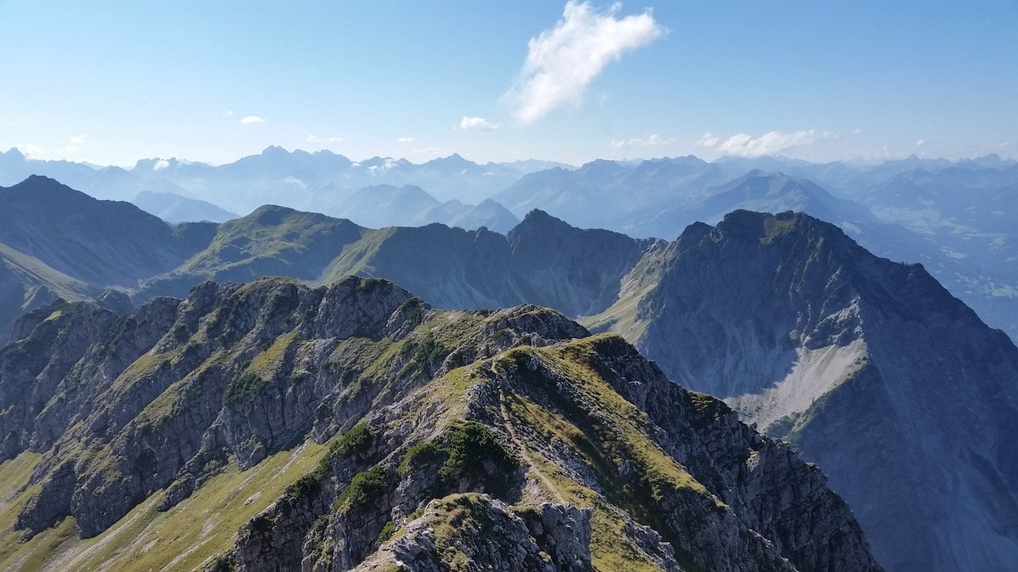 Ziele – Entschenkopf (2.043m): Trailrunning- und/oder Bergtour mit Panorama auf die Allgäuer Alpen