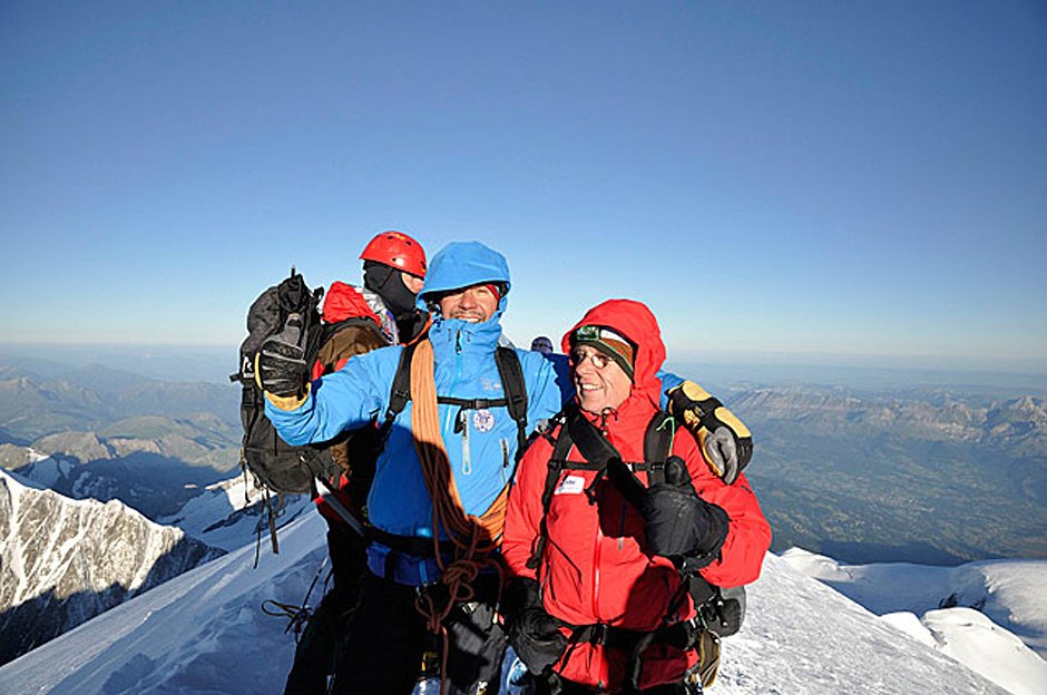 Alex Römer und die Seven Summits der Alpen - Gipfel des Mont Blanc