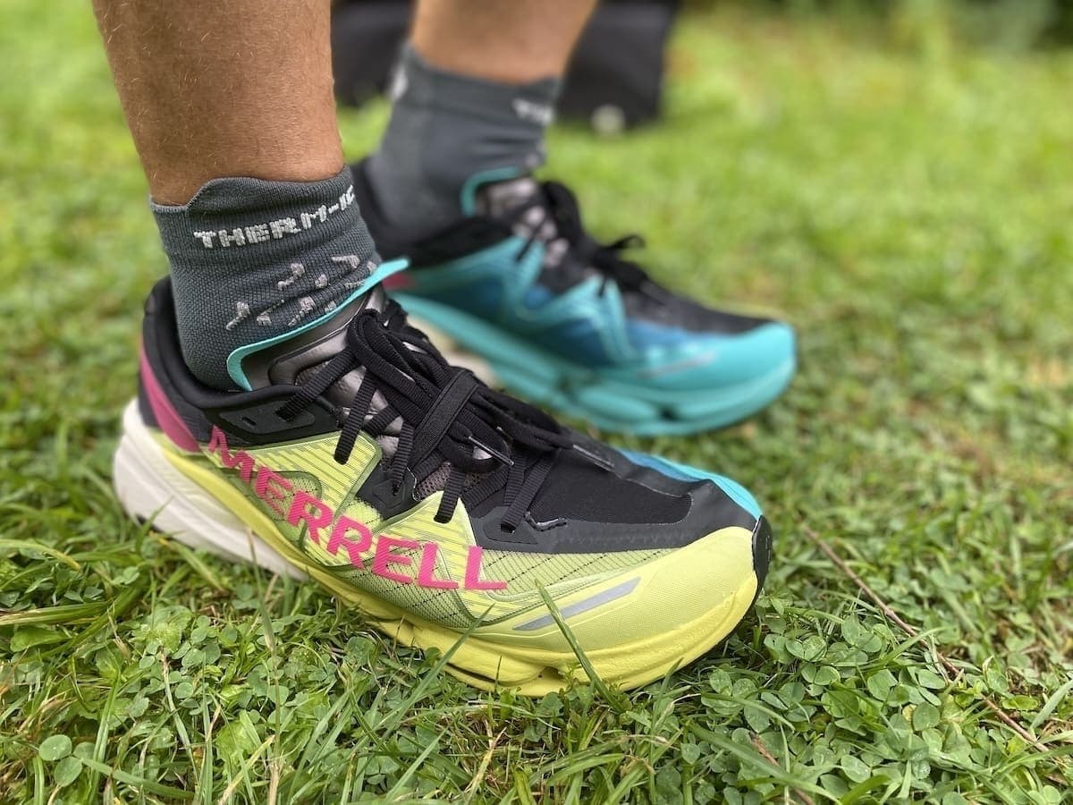 Testbericht - Merrell MTL SpeedArc Peak: Gut gedämpfter Laufschuh mit dem gewissen Plus an Energie
