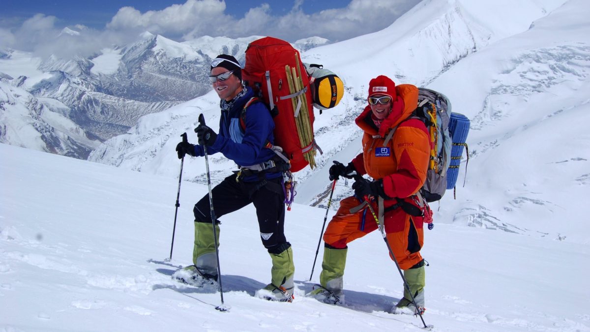 Interview - Alpinhelden: Einmal Luft holen bitte … mit dem Bergsteiger-Ehepaar Alix von Melle und Luis Stitzinger