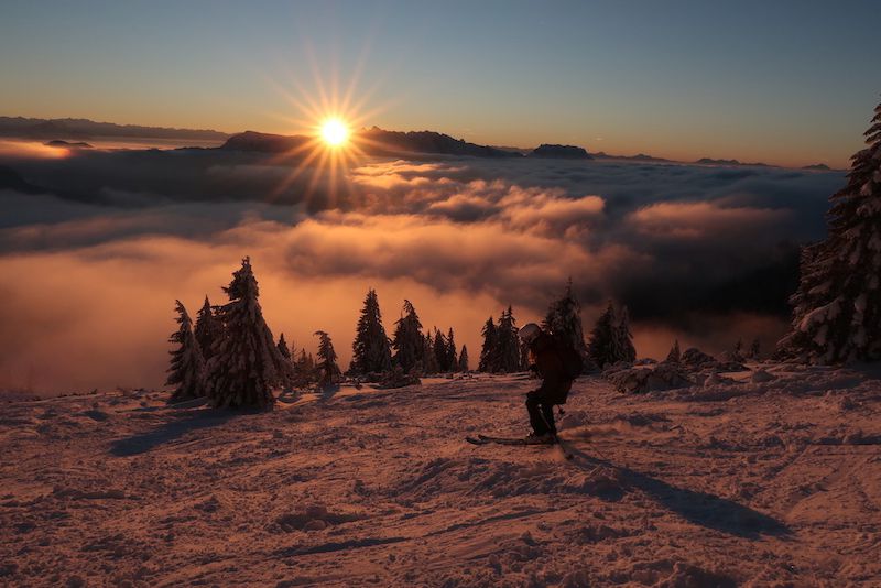 Ziele - Dürrnbachhorn (1.776 m): Mittelschwere Skitour in den Chiemgauer Alpen mit Einkehrschwung