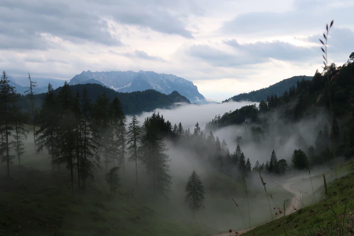 Ziele - Rudersburg (1.434m): Mittelschwere "Grenzwanderung" im Achental der Chiemgauer Alpen
