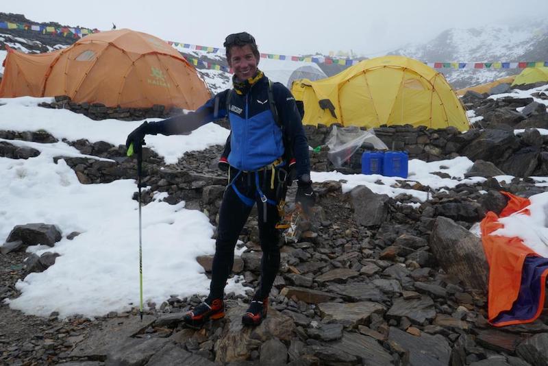 Francois Cazzanelli stieg in Weltrekordzeit auf den Manaslu (© Salewa)