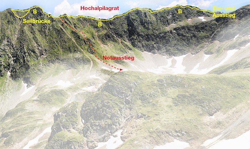 Ziele - Silvretta Montafon: Klettersteig Hochjoch - Höhenmeter sammeln im längsten Klettersteig Vorarlbergs