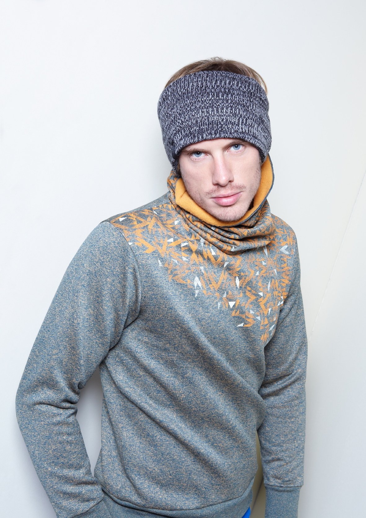 Buff Active Line - Headband Knit Polar Buff Flleece Matvei + Sweatshirt Lhotse Corsair
