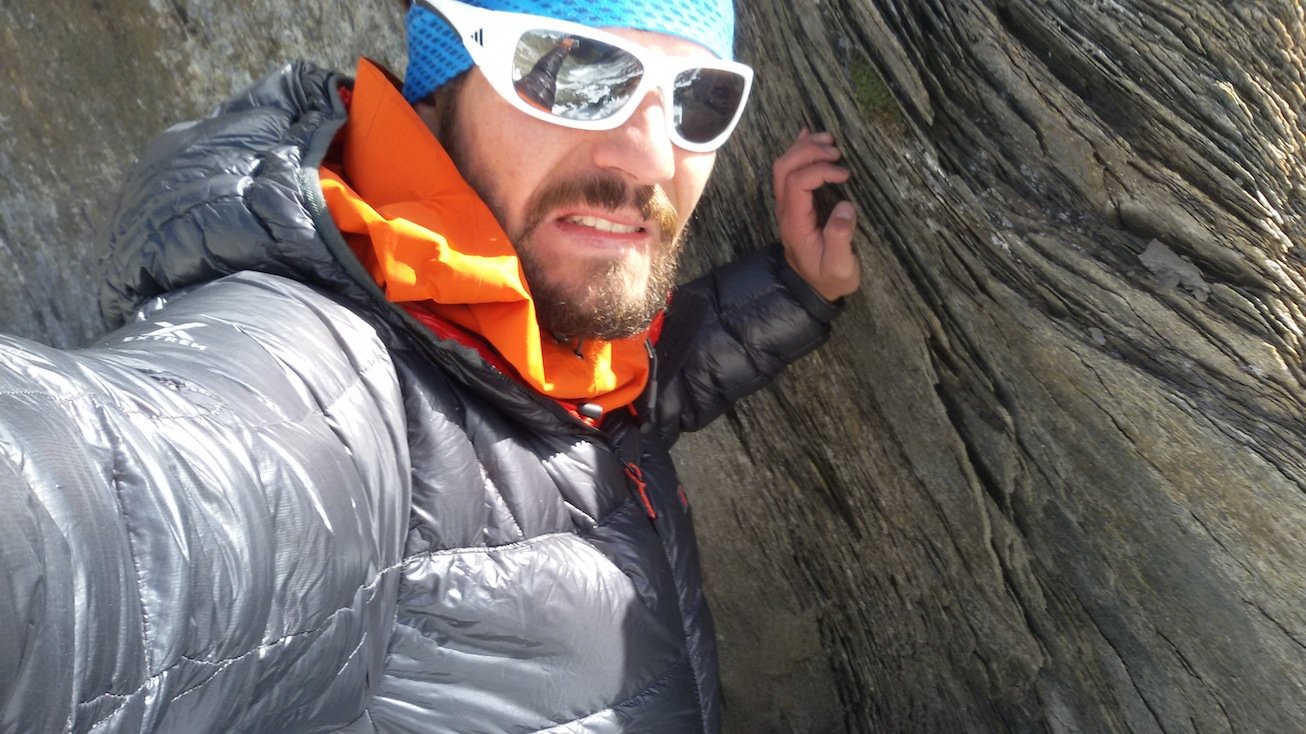 Erfahrungsbericht - Flugrettung in Osttirol: So sieht ein Bergsteiger aus, dem ein wenig das herz in die Hose gerutscht ist. (© airFreshing.com)