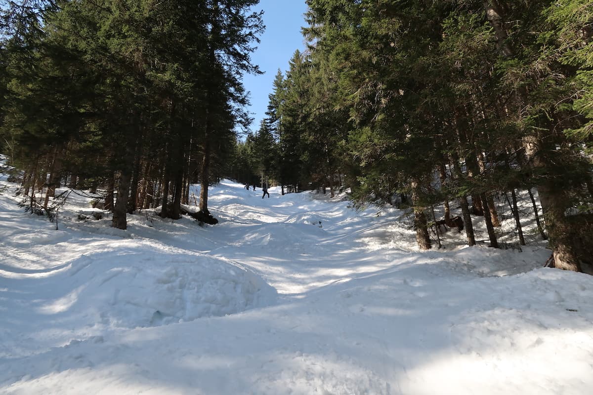Ziele - Drittes Kind (2.165m): Landschaftlich spektakuläre und etwas überlaufene Skitour im Watzmannkar