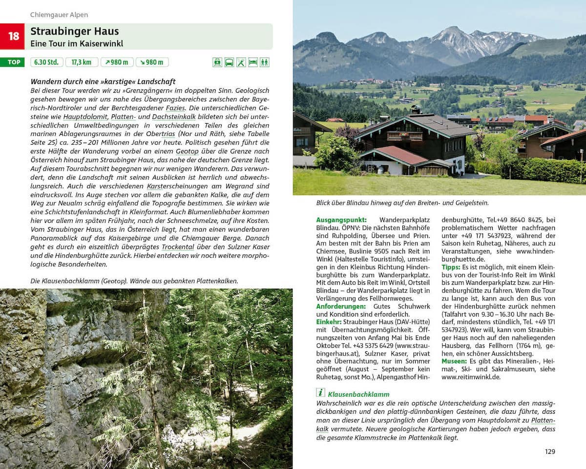 Rezension - Rother Bergverlag: Rother Wanderbuch mit 35 GeoWander-Touren im Chiemgau und im Berchtesgadener Land