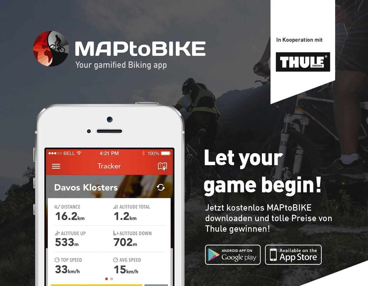 News – THULE und MAP2BIKE: Europa per Rad und Smartphone-App entdecken und gewinnen