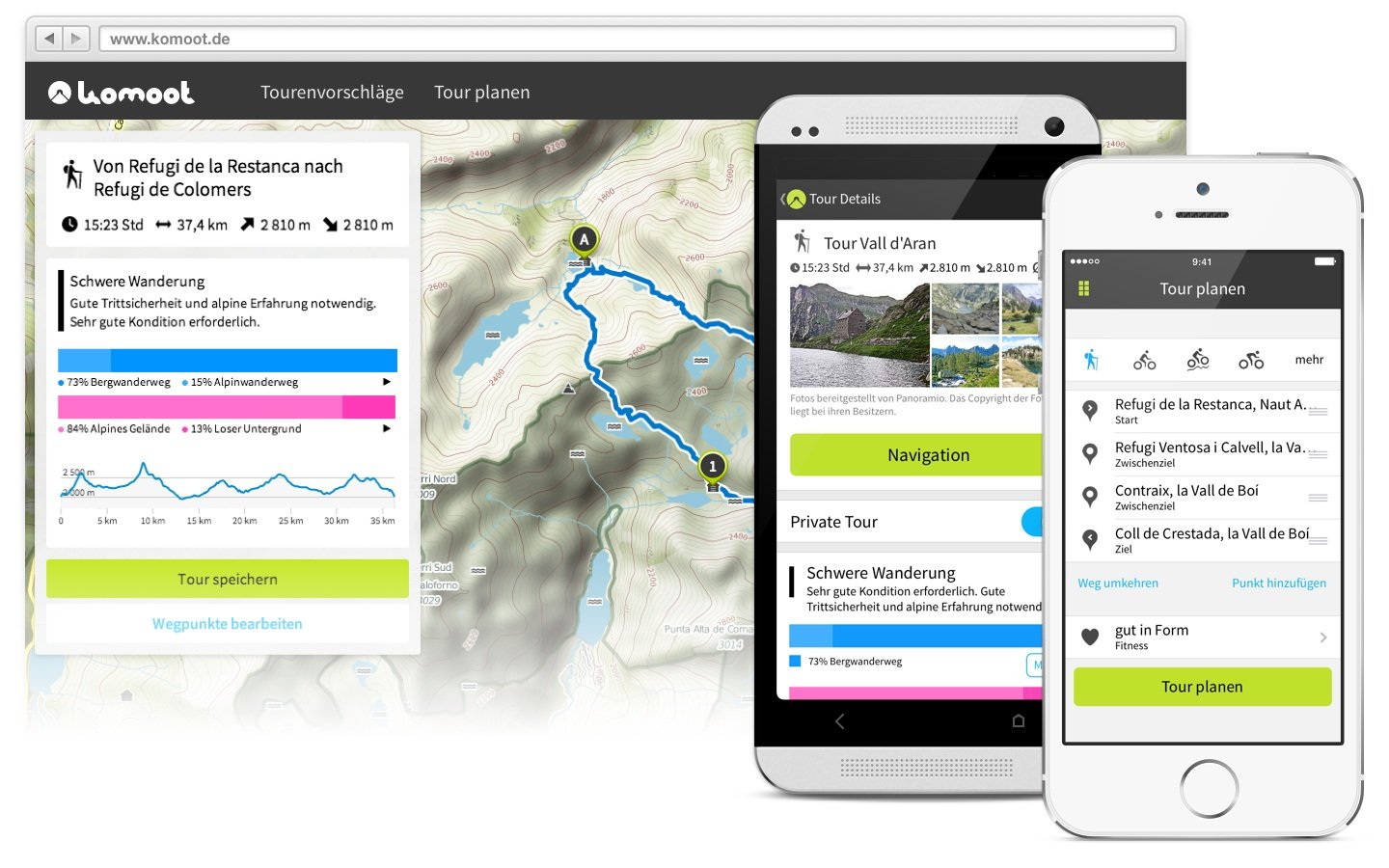 Webtipp – komoot 6.0: Outdoor-App zur intelligenten Planung von Wander- und Mountainbike-Touren
