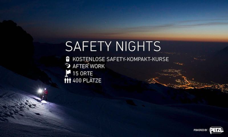 Event – Ortovox Safety Nights 2019/20: Kostenlose Lawinen-Kompaktkurse für Wintersportler