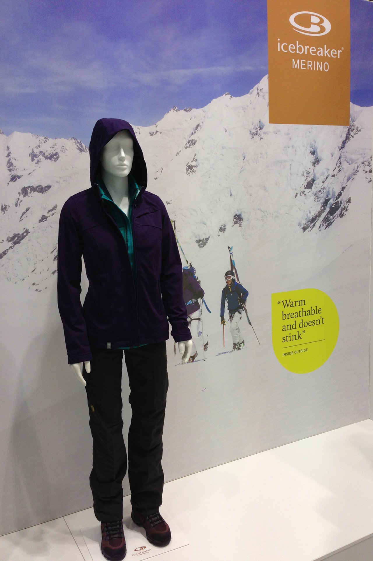 ISPO 2013 – Fashion meets function: Icebreaker trumpft mit neuen technischen und modischen Raffinessen auf