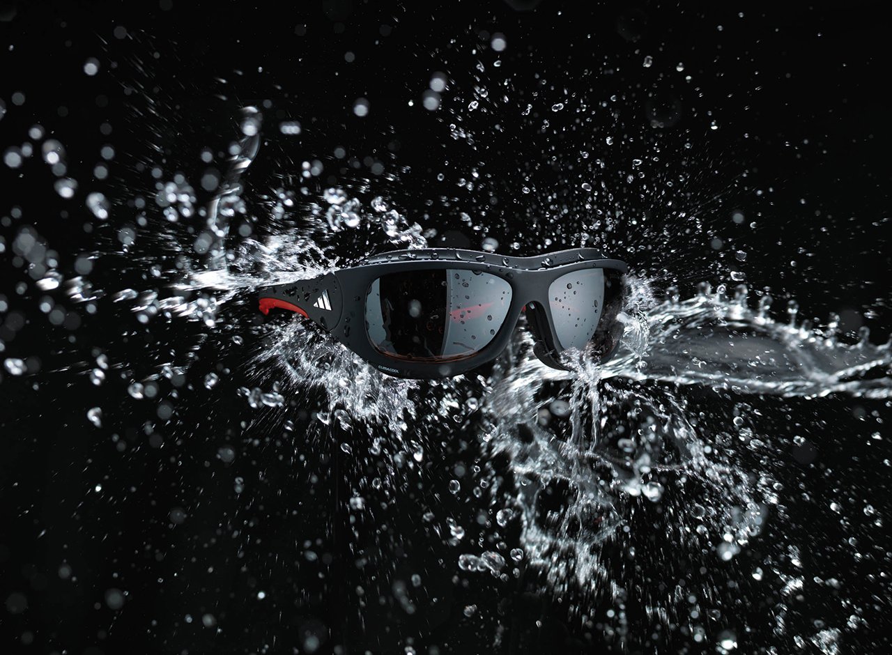 Sehen in einer neuen Dimension: Hydrophobic – Neue Filtertechnologie für Sonnenbrillen von adidas eyewear