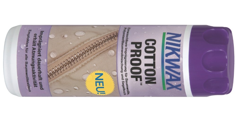 Nikwax - CottonProof: Imprägniermittel für Baumwollequipment
