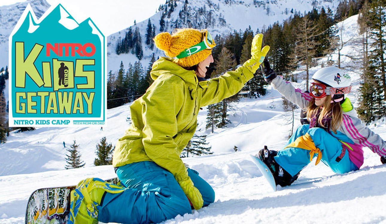 Event – Nitro Kids Getaway Camp 2013: NITRO Snowboard-Camps für Kids & schneebegeisterte Eltern