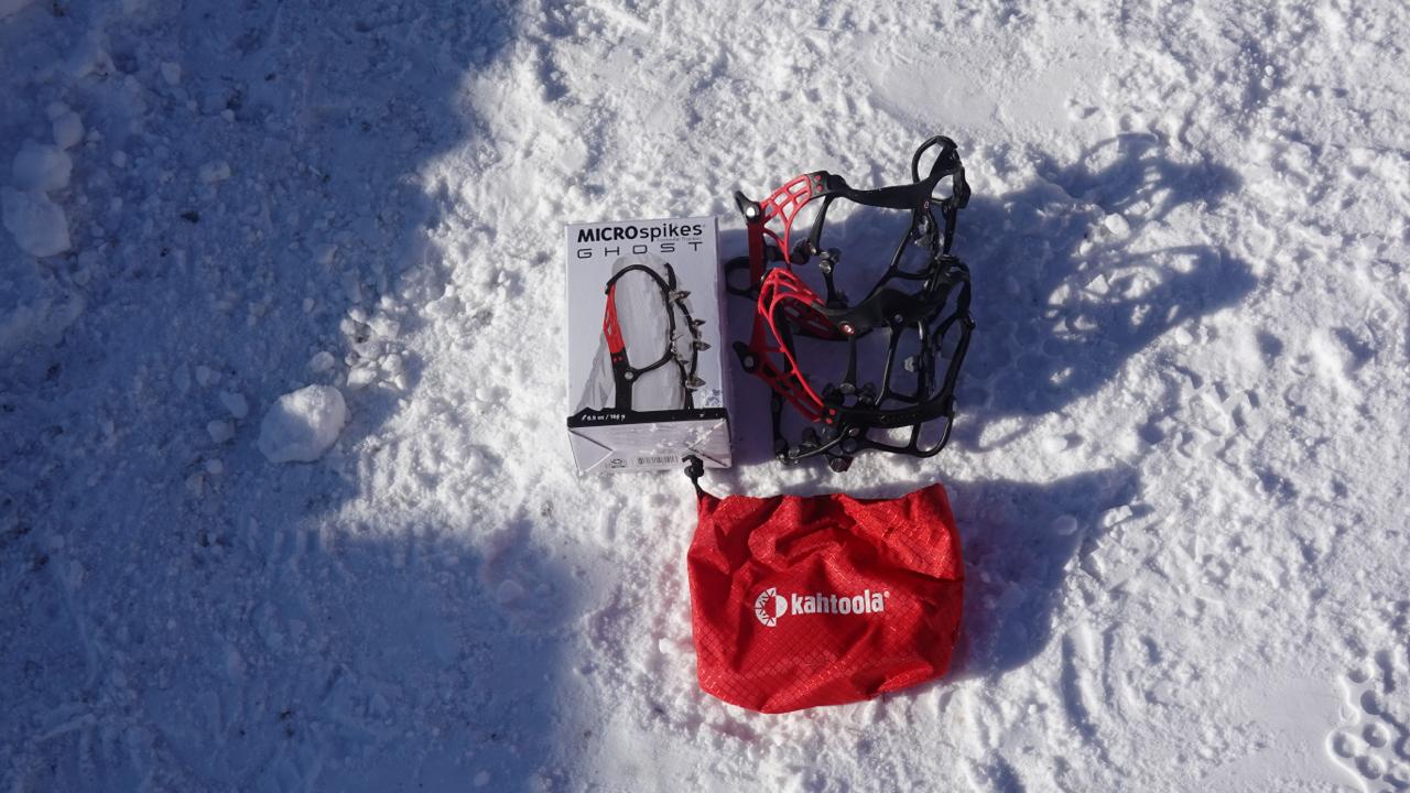 Testbericht - Kahtoola MICROspikes Ghost: Mit ultraleichten Grödeln und 24 Spikes unterwegs auf vereisten Wegen