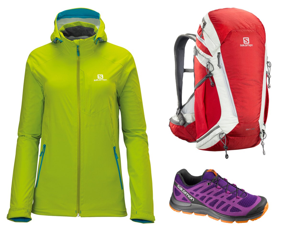 Salomon Hiking-Outfit für Frauen 2013