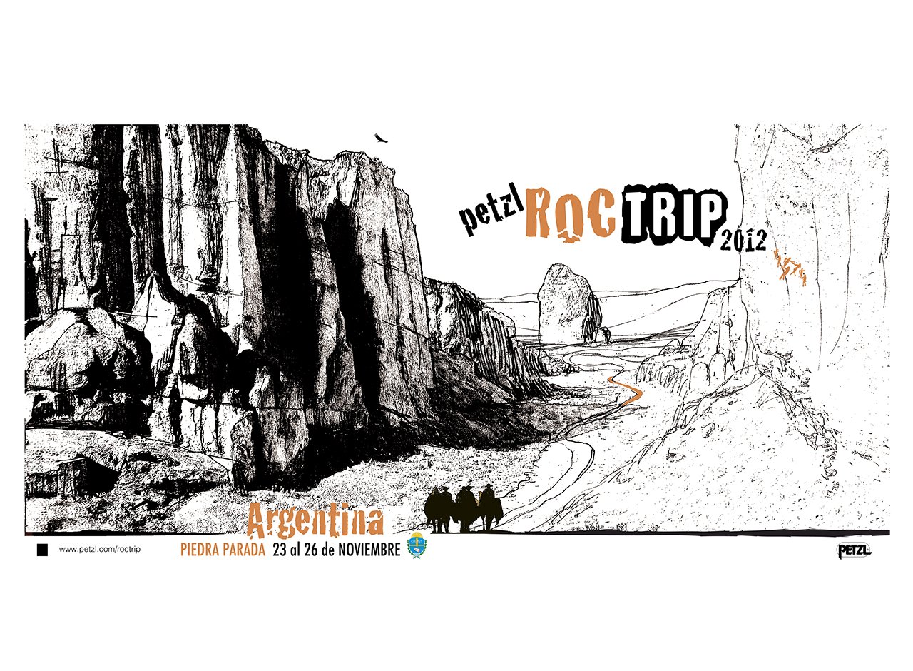 Official Poster Petzl RocTrip 2012