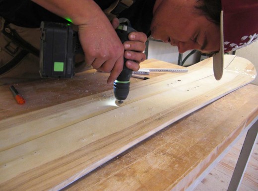 Step 13: die Inserts werden freigebohrt © airFreshing.com