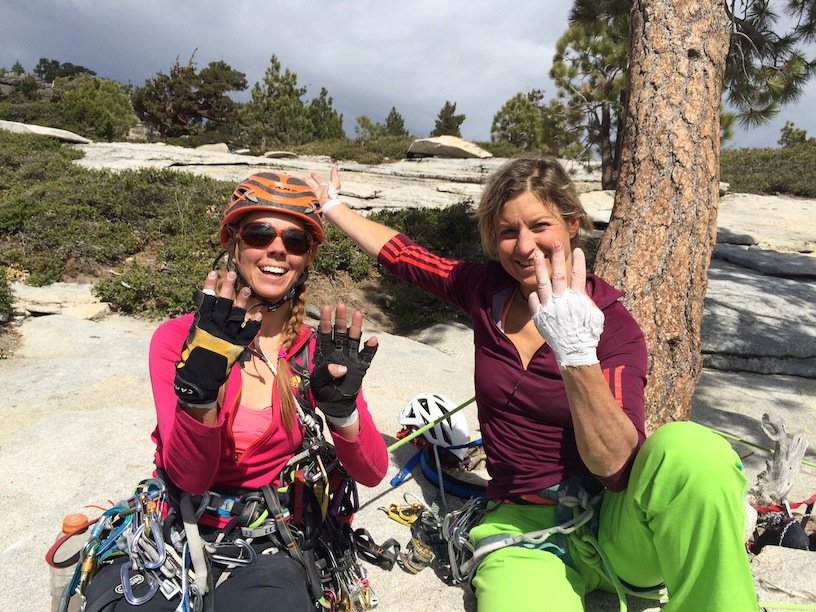 News - adidas Outdoor: Doppelt hält besser - gleich zweifacher Frauen-Speed-Rekord am El Cap (© adidas Outdoor)