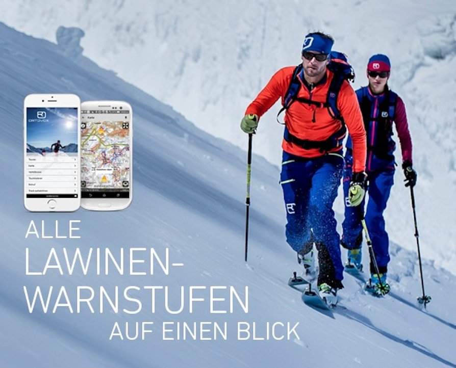Webtipp - ORTOVOX Safety Academy: Frisches Update für Bergtouren App für mehr Sicherheit im Backcountry (© Ortovox)