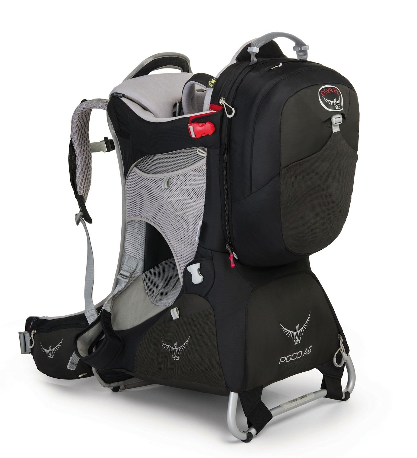Testbericht – Osprey Poco AG Premium: Verfügbar in mehreren Farben (© Osprey Packs)