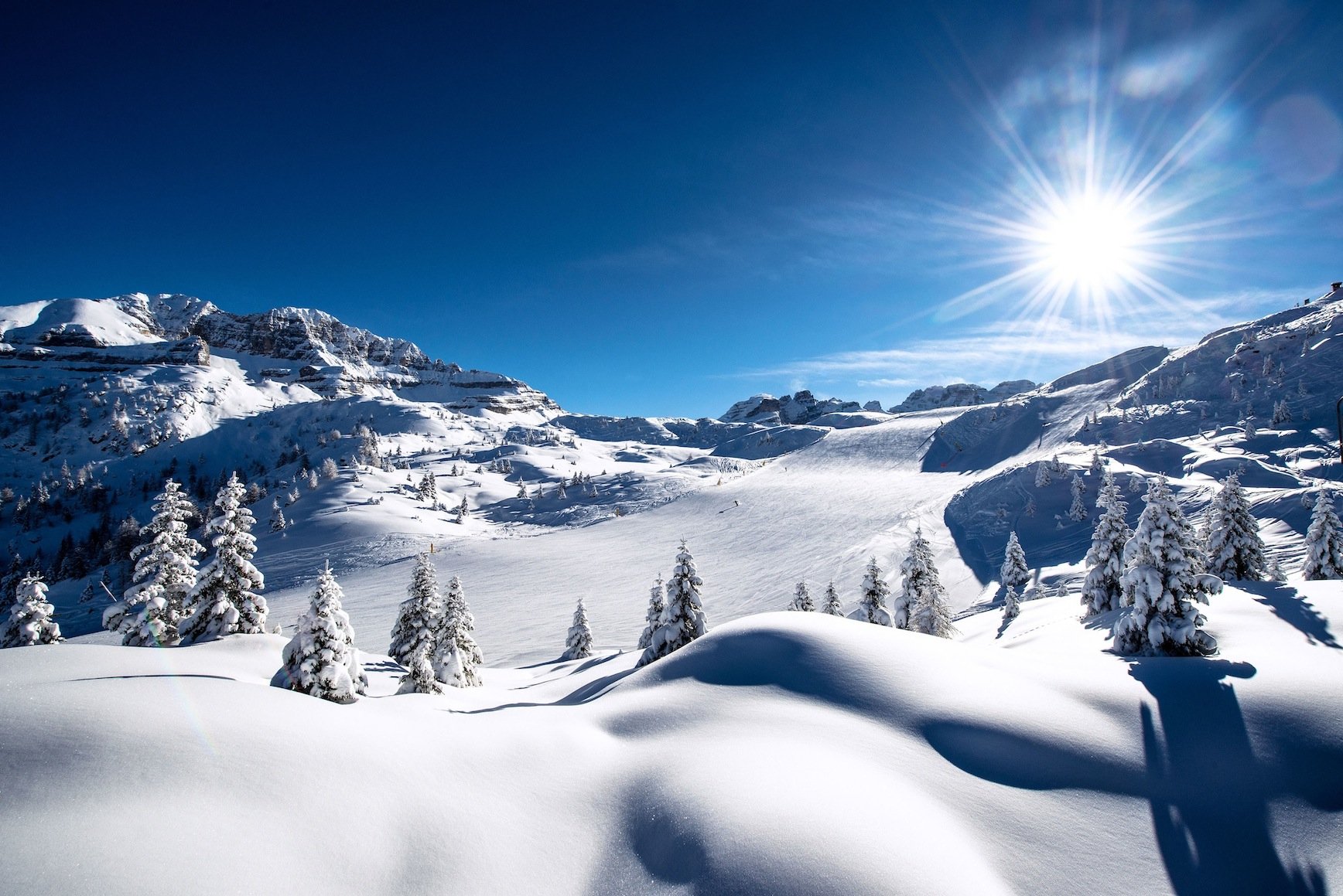 Ziele - Trentino / Südtirol: Mit dem Flixbus direkt auf die Skipiste - zwei neue Verbindungen in die Dolomiten (© Trentino Marketing)