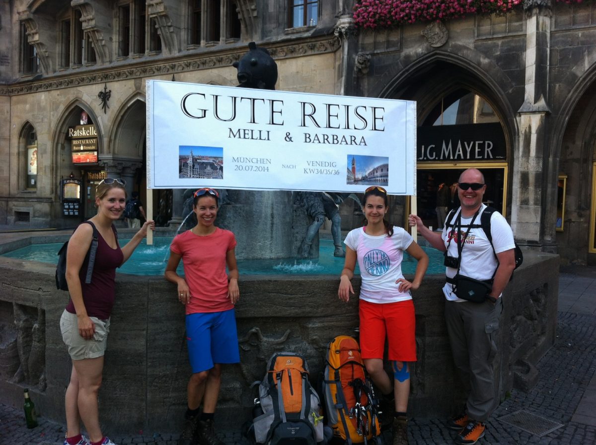 Ziele - Alpenüberquerung: La dolce Vita - wenn zwei Mädels von München nach Venedig wandern