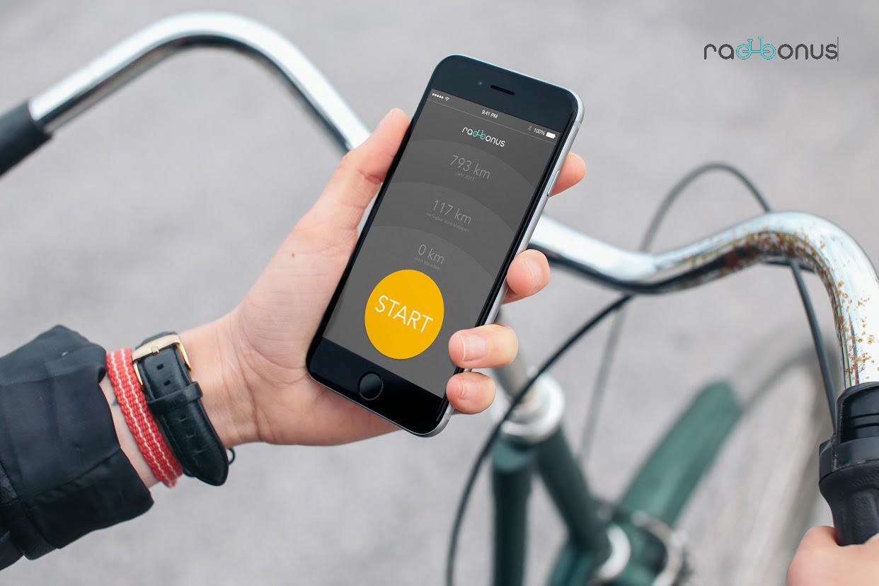 Webtipp – Radbonus App: Gesund, reich und sexy – Radfahrer werden fürs Strampeln endlich belohnt