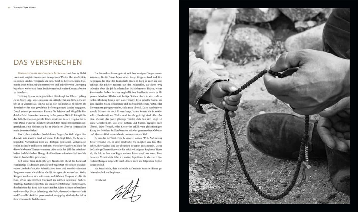 Interview - National Geographic / Piper Verlag: 100 Tage im Bann eines Versprechens - Fotograf York Hovest auf geheimer Mission in Tibet