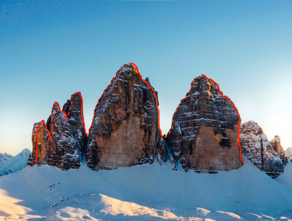 News - adidas TERREX & SALEWA: Michi Wohlleben & Simon Gietl gelingt erste Traverse der Drei Zinnen im Winter