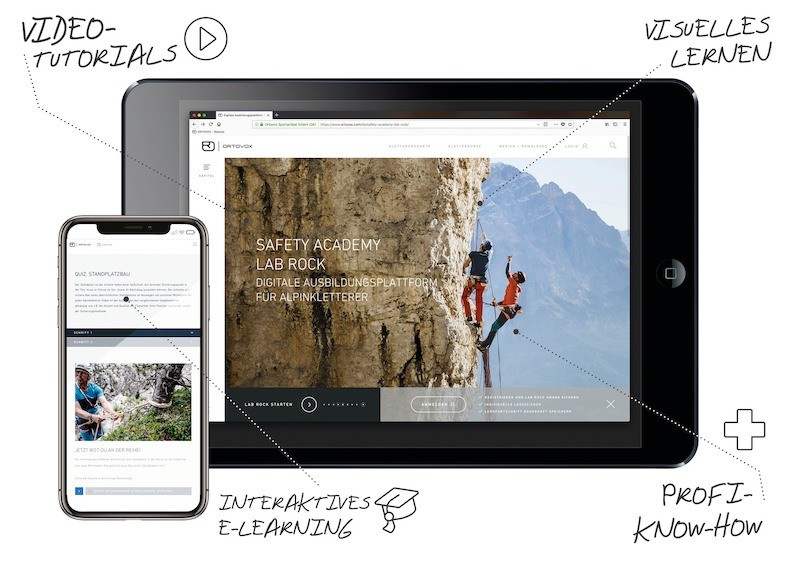 News - ORTOVOX SAFETY ACADEMY LAB ROCK: VDBS, ORTOVOX & PETZL leisten Pionierarbeit in punkto alpine Sicherheit