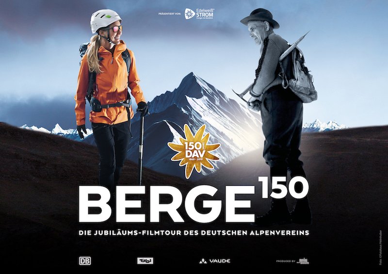 Event – Berge 150: 150 Jahre Deutscher Alpenvereins (DAV) – die Jubiläumstour der Bergfilme