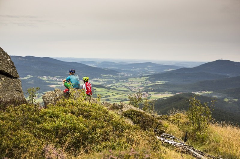 Ziele - Trans Bayerwald: In 14 Etappen mit dem Mountainbike quer durch den Bayerischen Wald