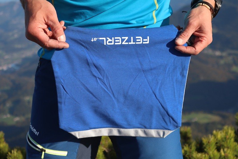 Testbericht – FETZERL: Nie wieder "ARSCHWASSER" - ein Stück Stoff für trockene Unterhosen bei Outdooraktivitäten