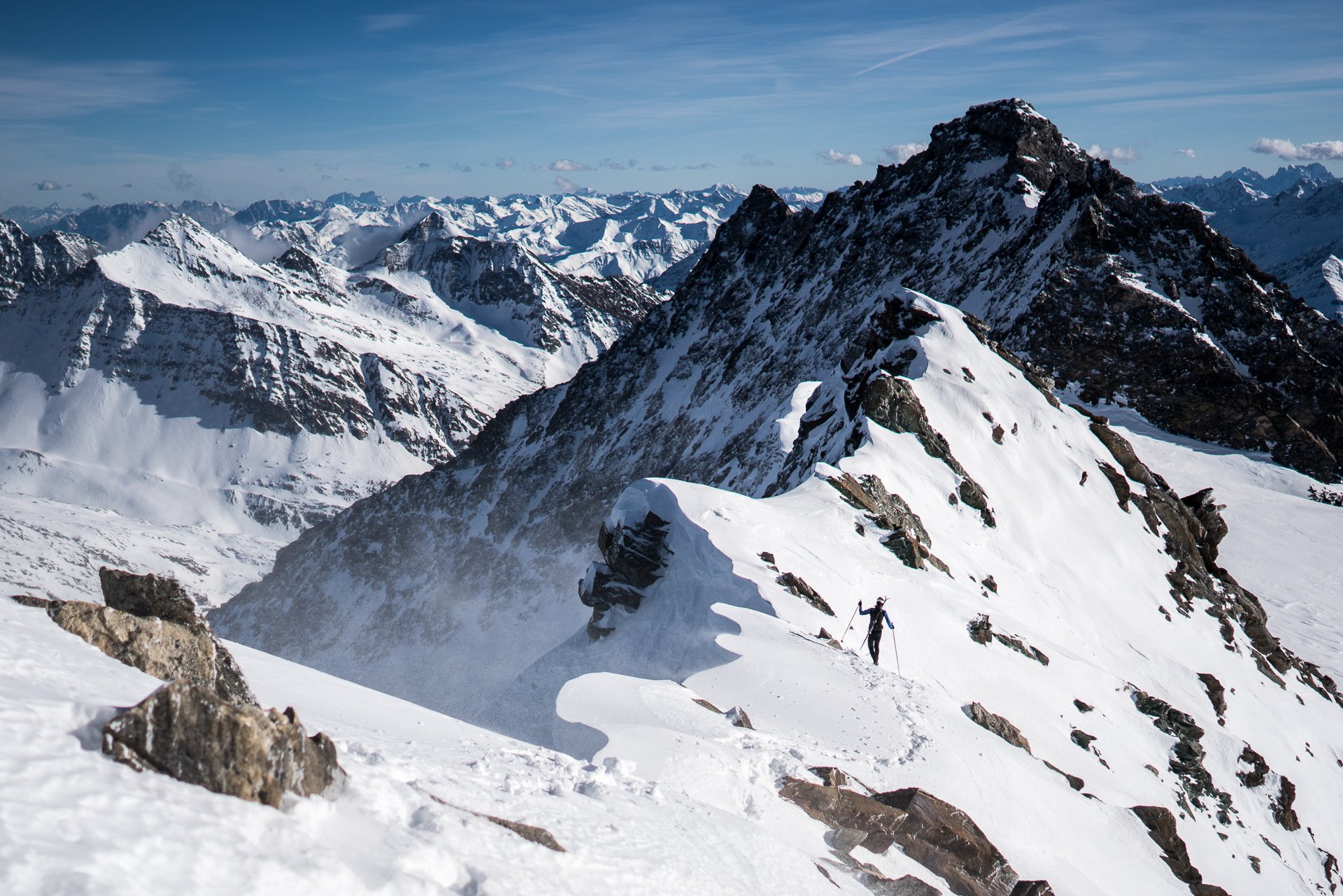 Winter - Suunto Hochtirol 2020: Philipp Reiter und Francois D’haene meistern die "Hoch-Tirol" in Rekordzeit