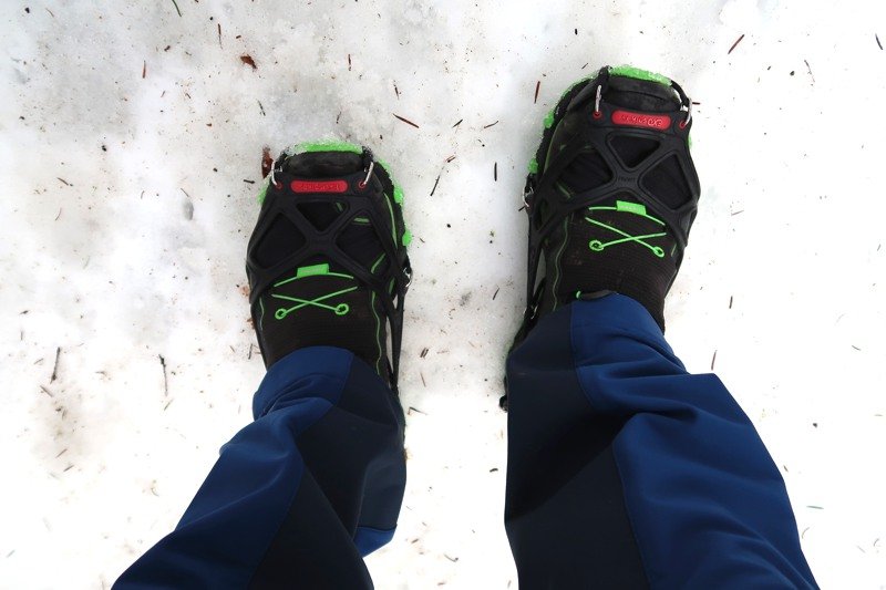 Testbericht - Kahtoola NANOspikes®, MICROspikes® & INSTA Gaiter Low: Traktionshilfen und Leichtgamaschen für winterlichen Outdoor-Aktivitäten